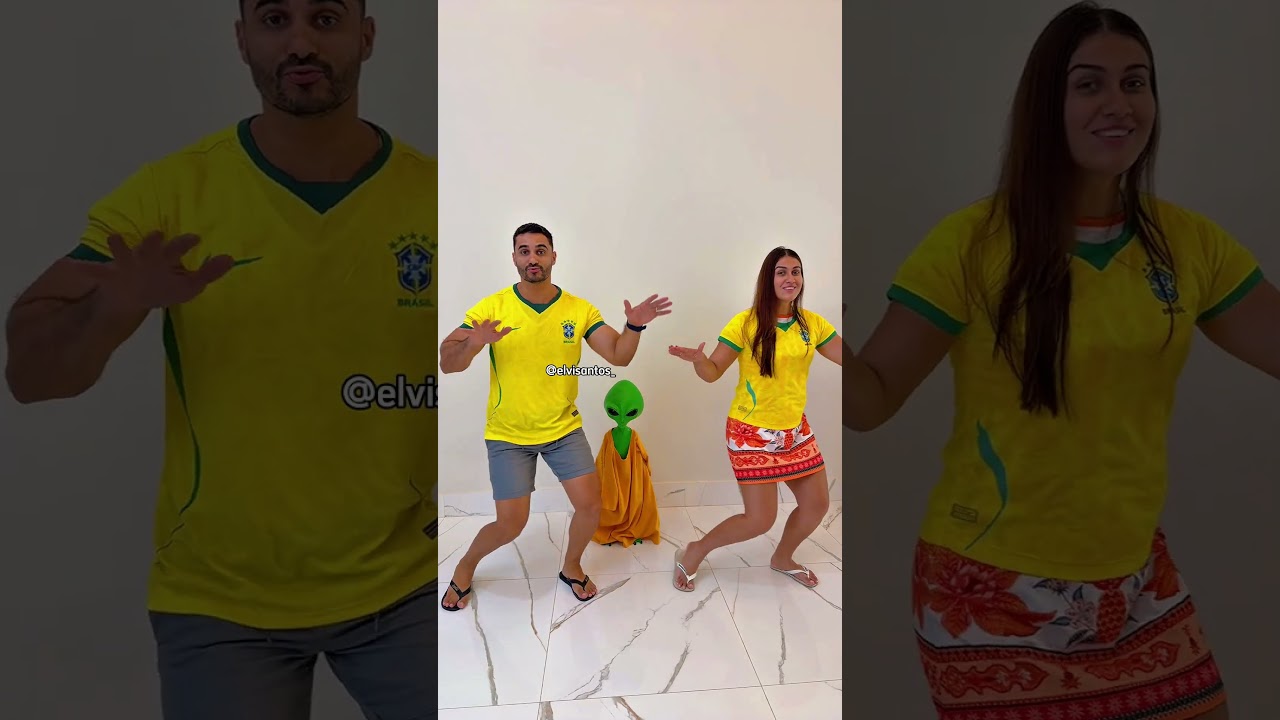 Eu e meu marido na copa do mundo desse ano...