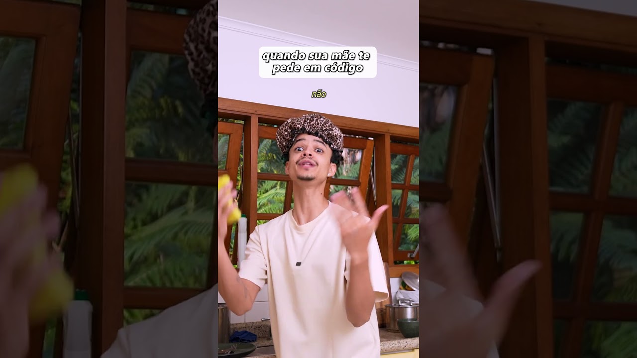 QUANDO SUA MÃE TE PEDE EM CÓDIGO