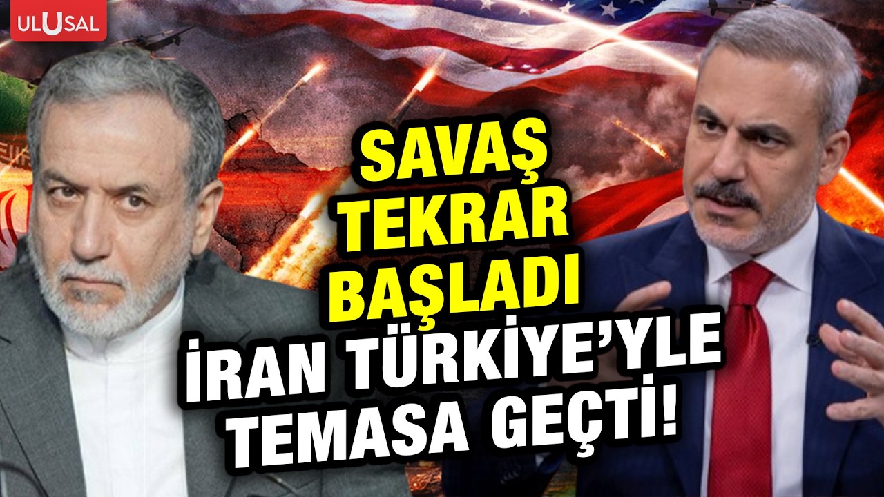 ABD ile savaş yeniden başlayınca İran apar topar Türkiye ve S. Arabistan'la diplomatik temasa geçti!