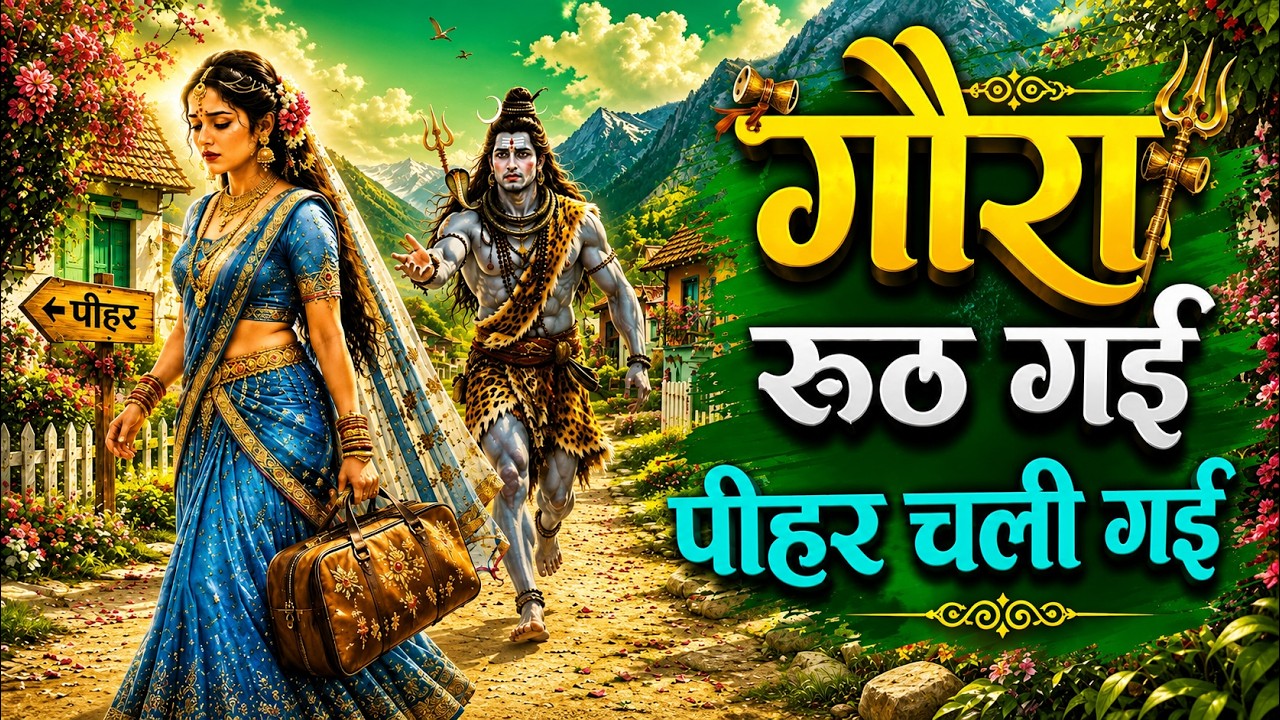 गौरा रूठ गई पीहर चली गई|Gaura Ruth Gayi Pihar Chali Gayi|Shiv Parvati Bhaja |Shiv Gaura Bhajan#2026