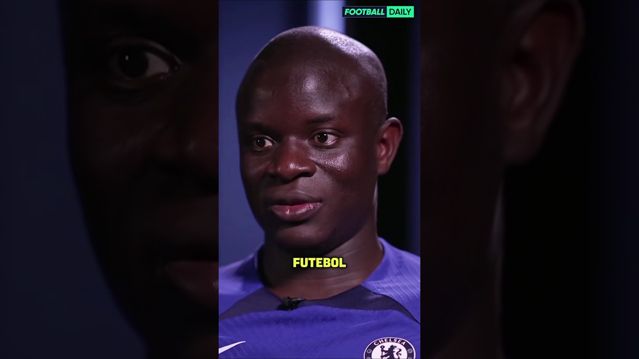 Porquê N'GOLO KANTÉ não Cumprimenta o CRISTIANO RONALDO?🤔 #shorts #futebol