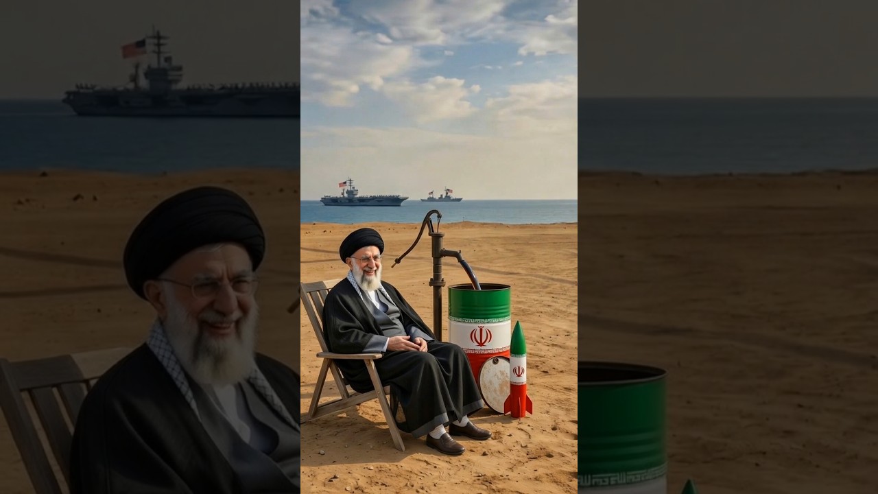 Trump’s Oil Surprise! 🚀 Funny AI Animation | Rocket Hidden in Oil Barrel