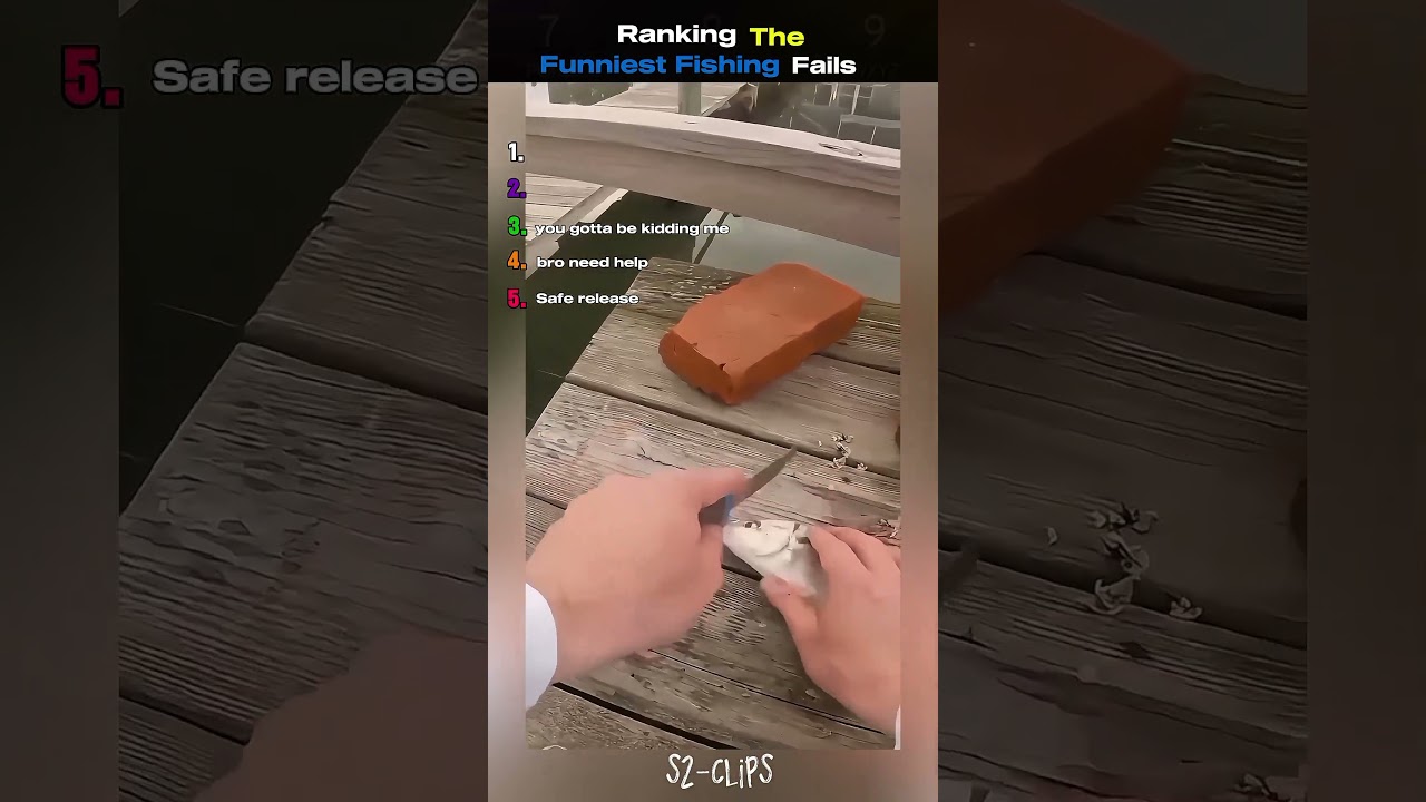 Ranking the Funniest Fishing Fails