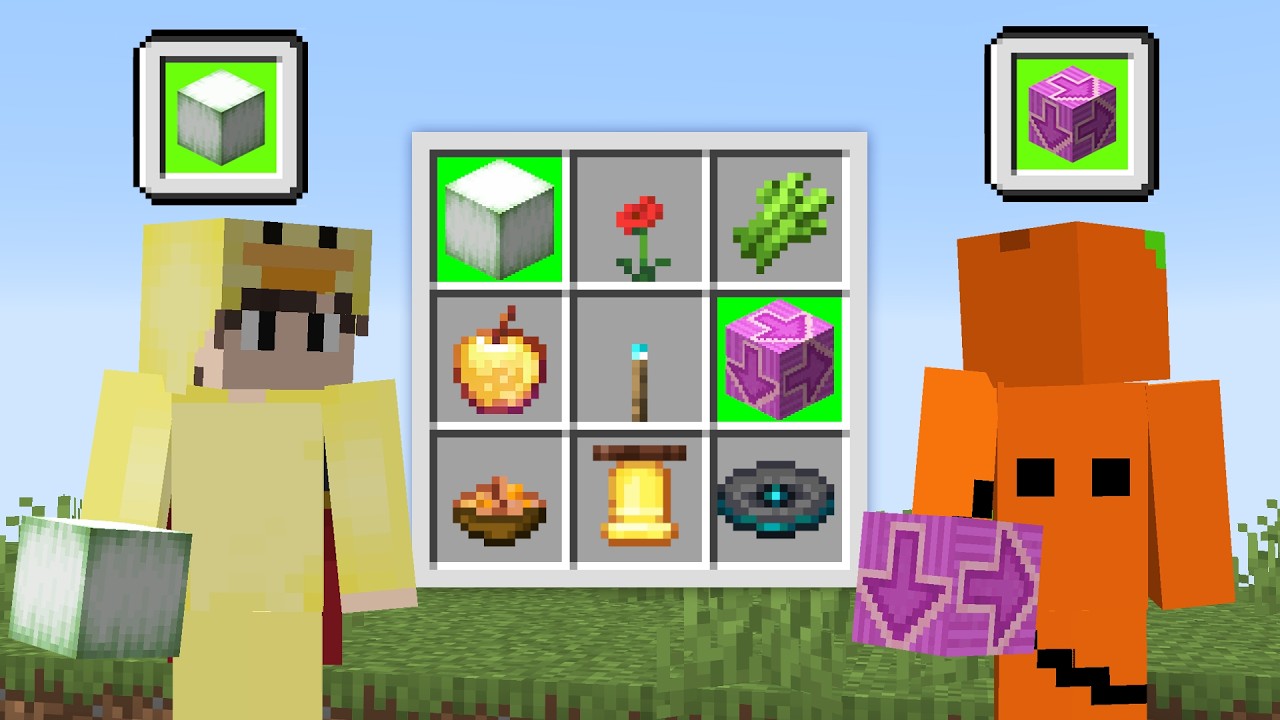 Minecraft RASTGELE Eşya Yarışı