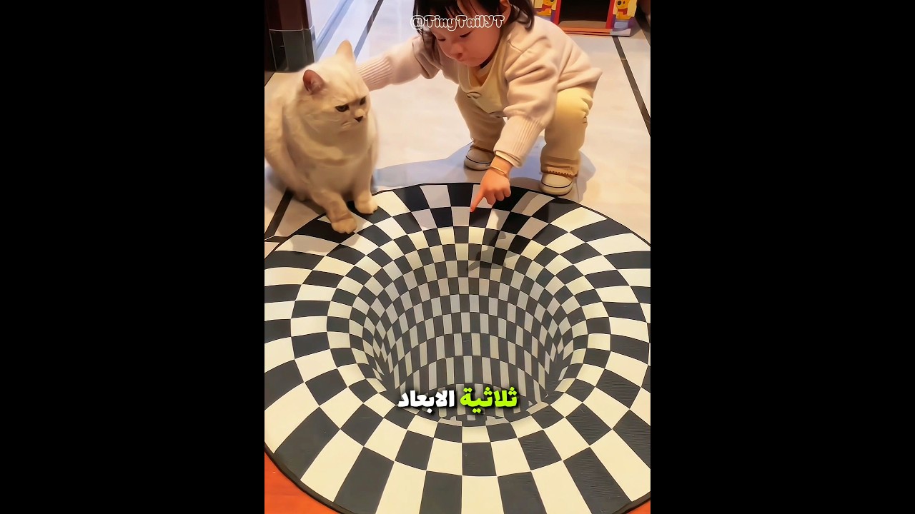 هذه القطة حمت صاحبتها 🥹🐱