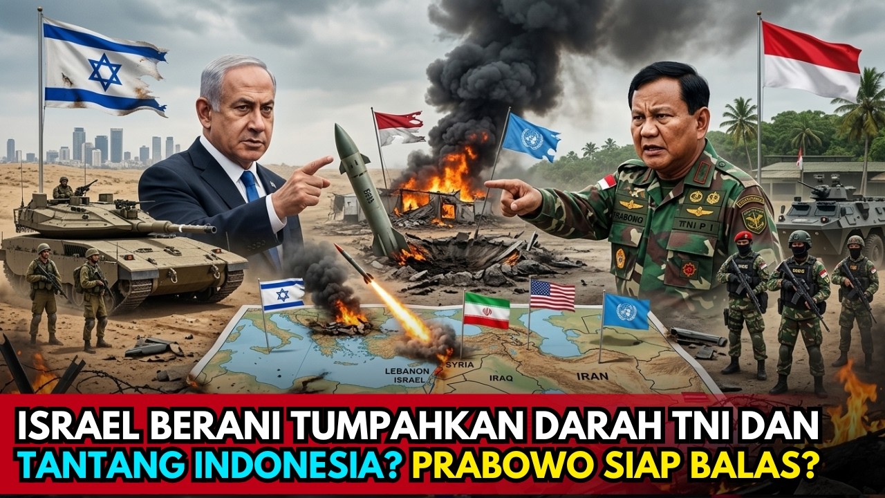Biadab! Markas Pasukan Perdamaian Indonesia di Lebanon Dihantam Rudal Israel, Satu Prajurit Gugur