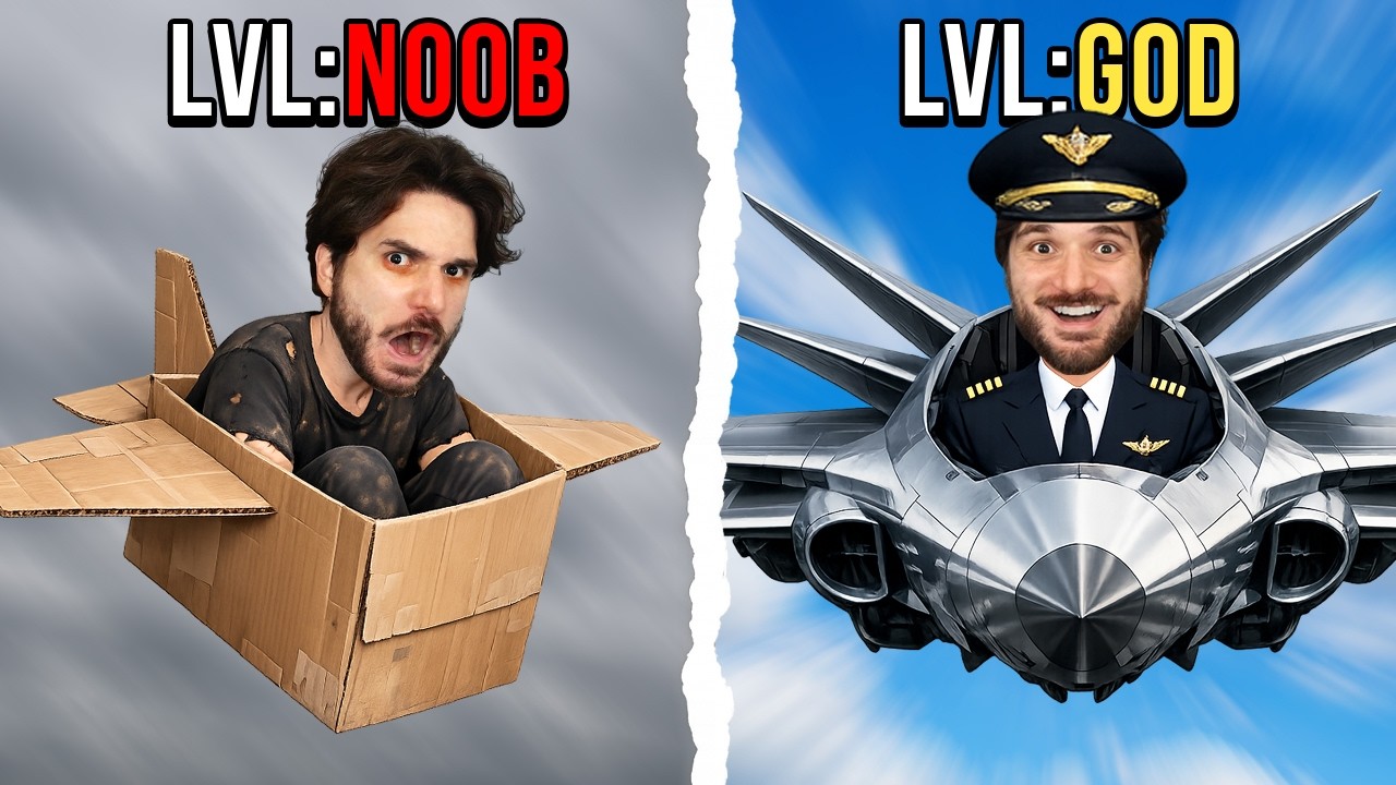 FAZENDO UPGRADES NO MEU AVIÃO ATÉ ELE VIRAR UM JATO FUTURISTA CABULOSO!