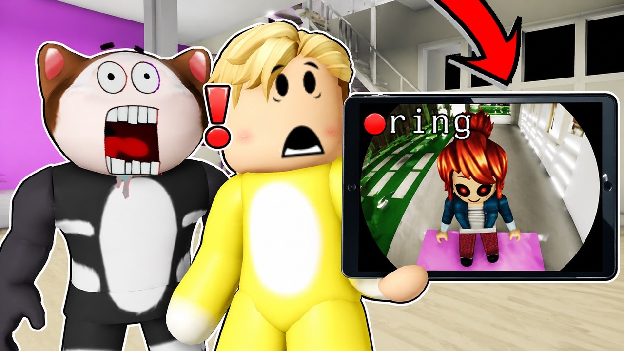 فيلم روبلوكس : مربية شيطانية بترن جرس الباب عندي في ماب البيوت!! ازى دخلت السيرفير؟!