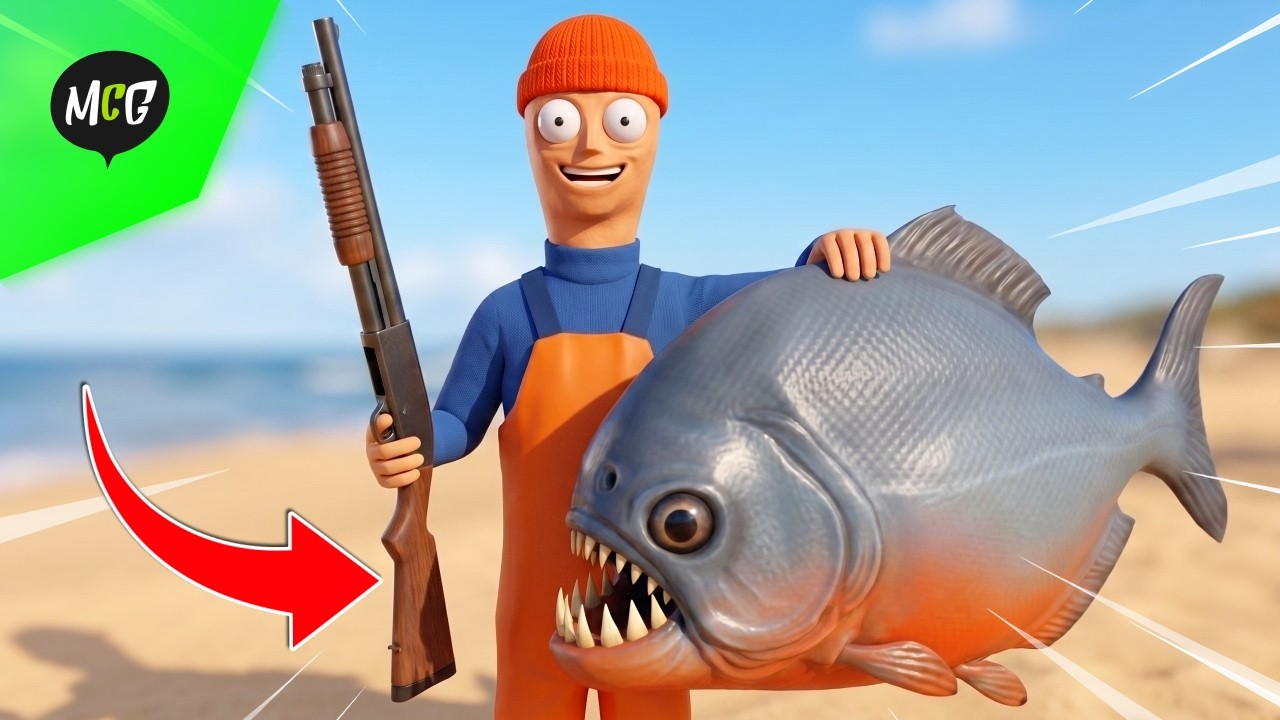 Mancing Raja Piranha Raksasa!