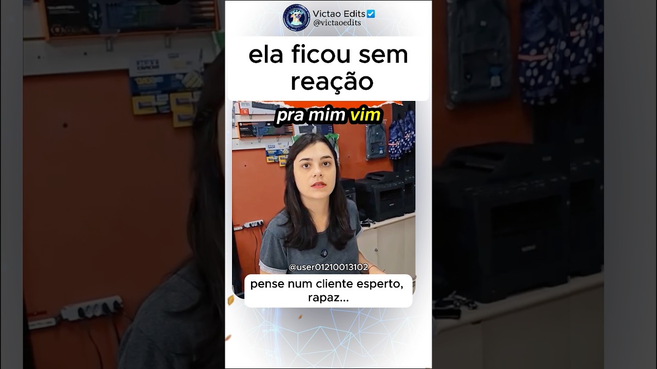 O cliente tava na m4ldade certeza 🤣… #motivação #mindset #rir #divertido #soufeliz