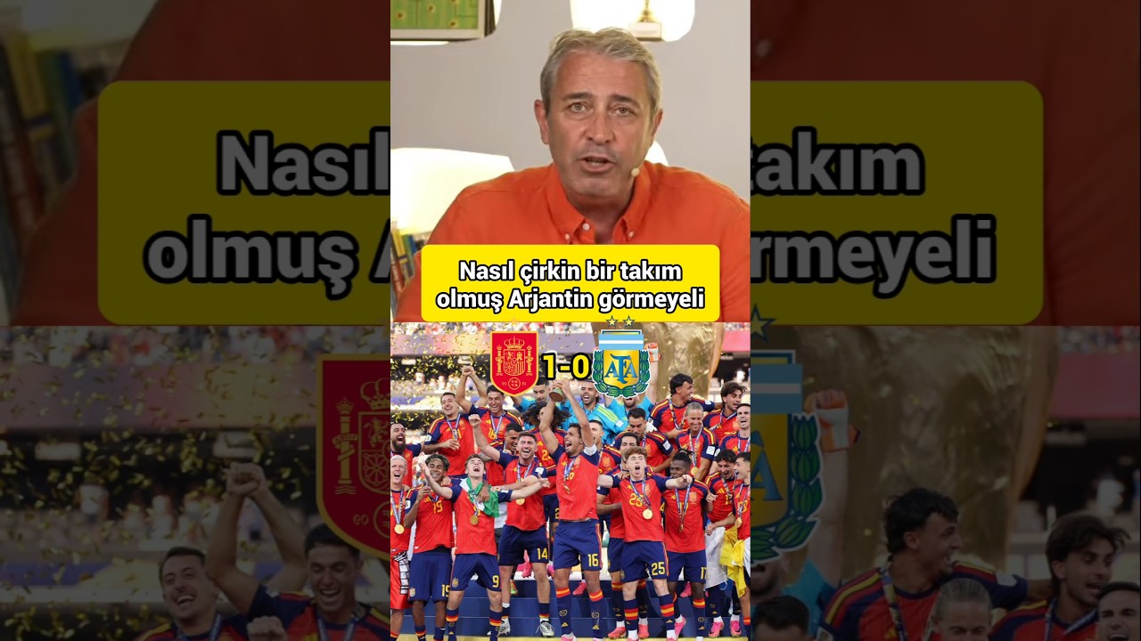 Nasıl Bir Takım Olmuş Bu Arjantin! | Dünyanın Şampiyonu İspanya! #dünyakupası