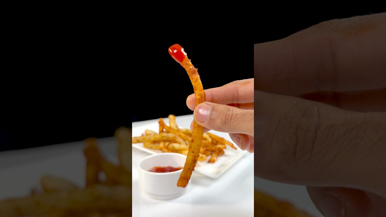 Japanese Long fries 🍟 #shorts