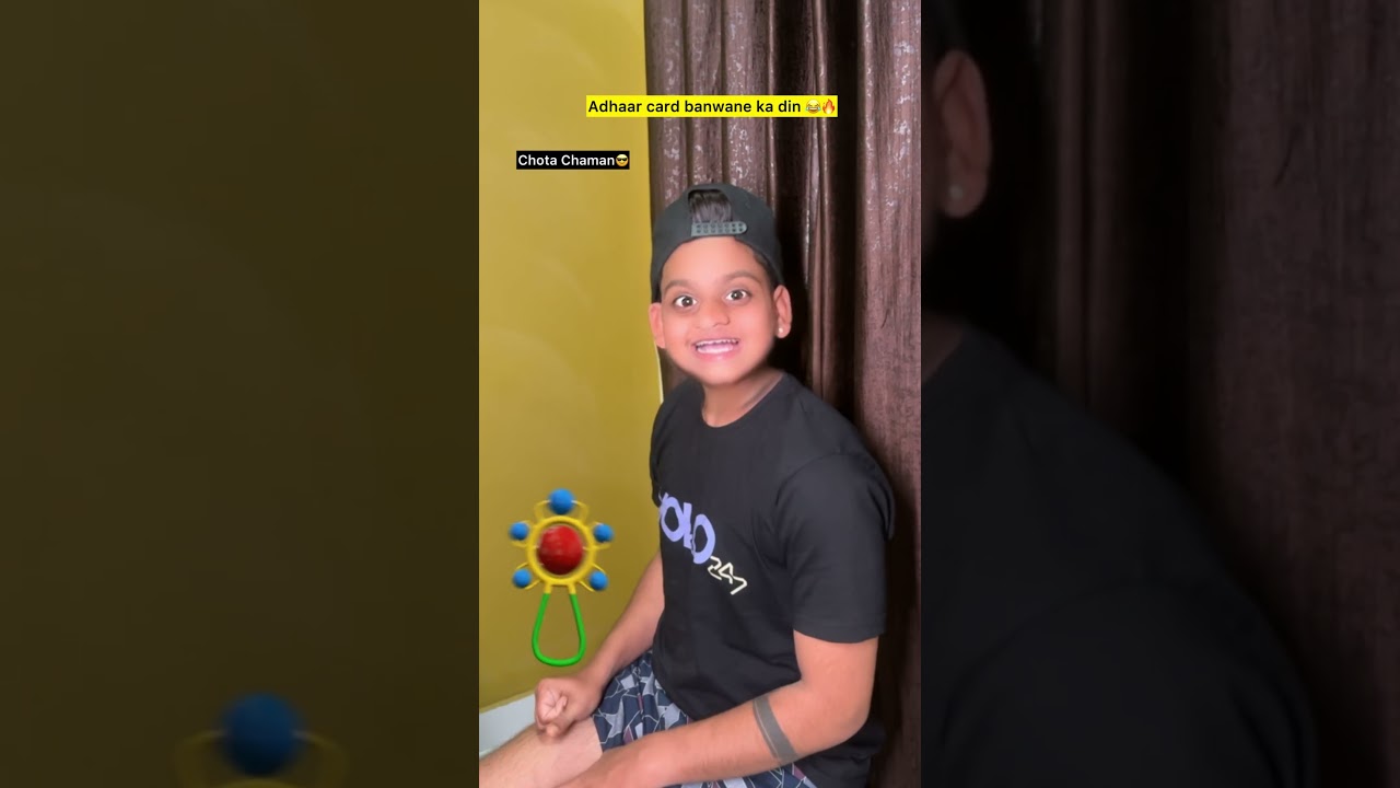 Chaman ka adhaar card 😂🔥| Indian family #shorts #indian #chaman #chotabhai #relatable #bachpan