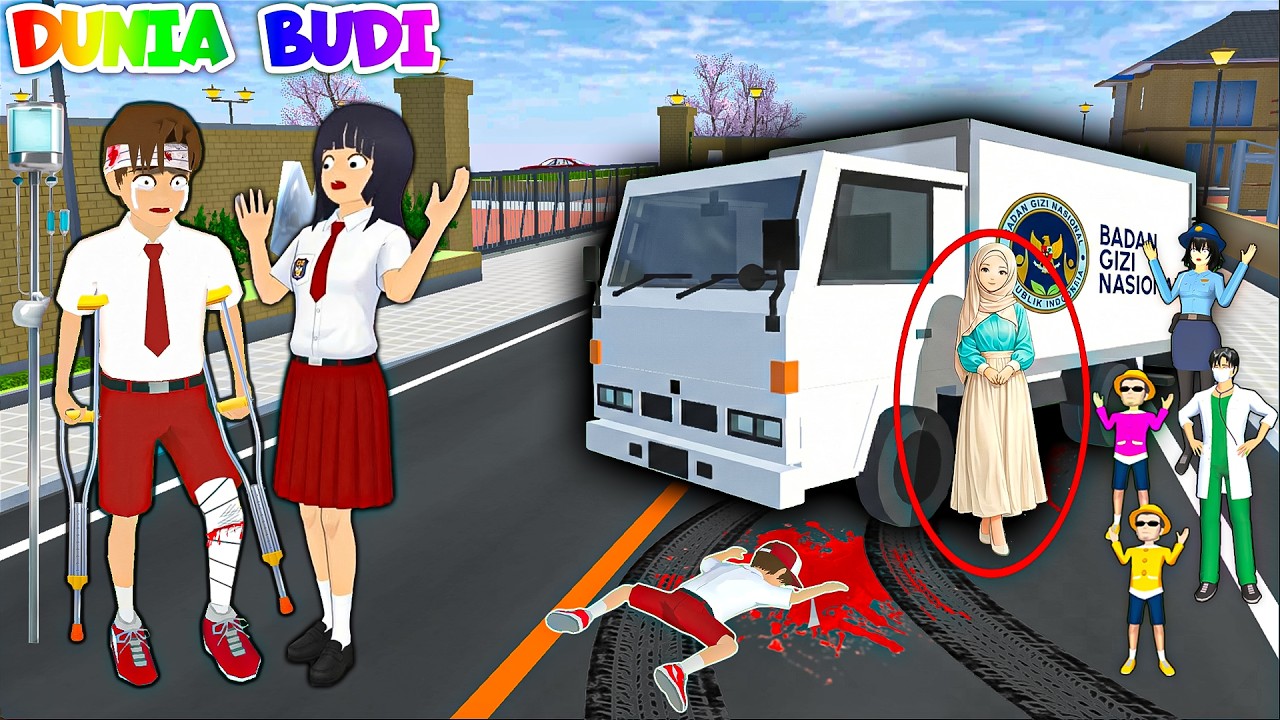 Hah!!😱 Yuta Kakinya Patah DITABRAK MOBIL MBG JULE | Kak Sakura Panik Panggil Ambulan 🚑