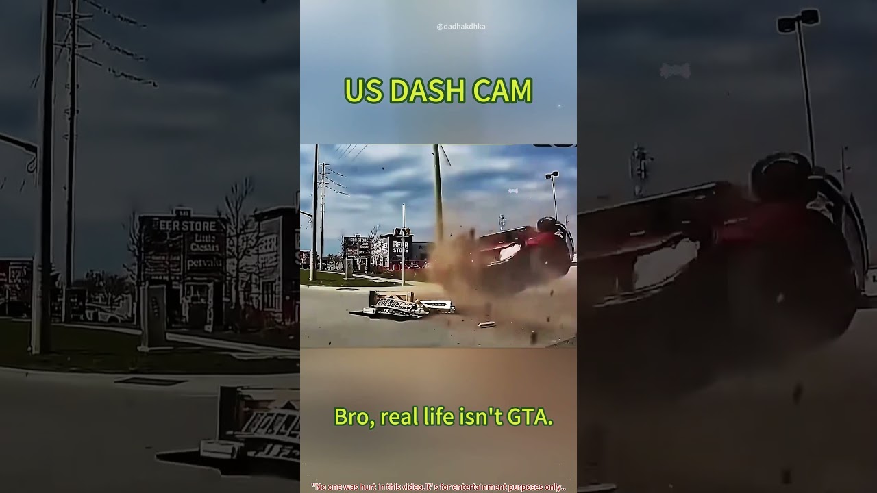 DASH CAM US, These people are crazy. #usa #funny#car #dashcam #foryou