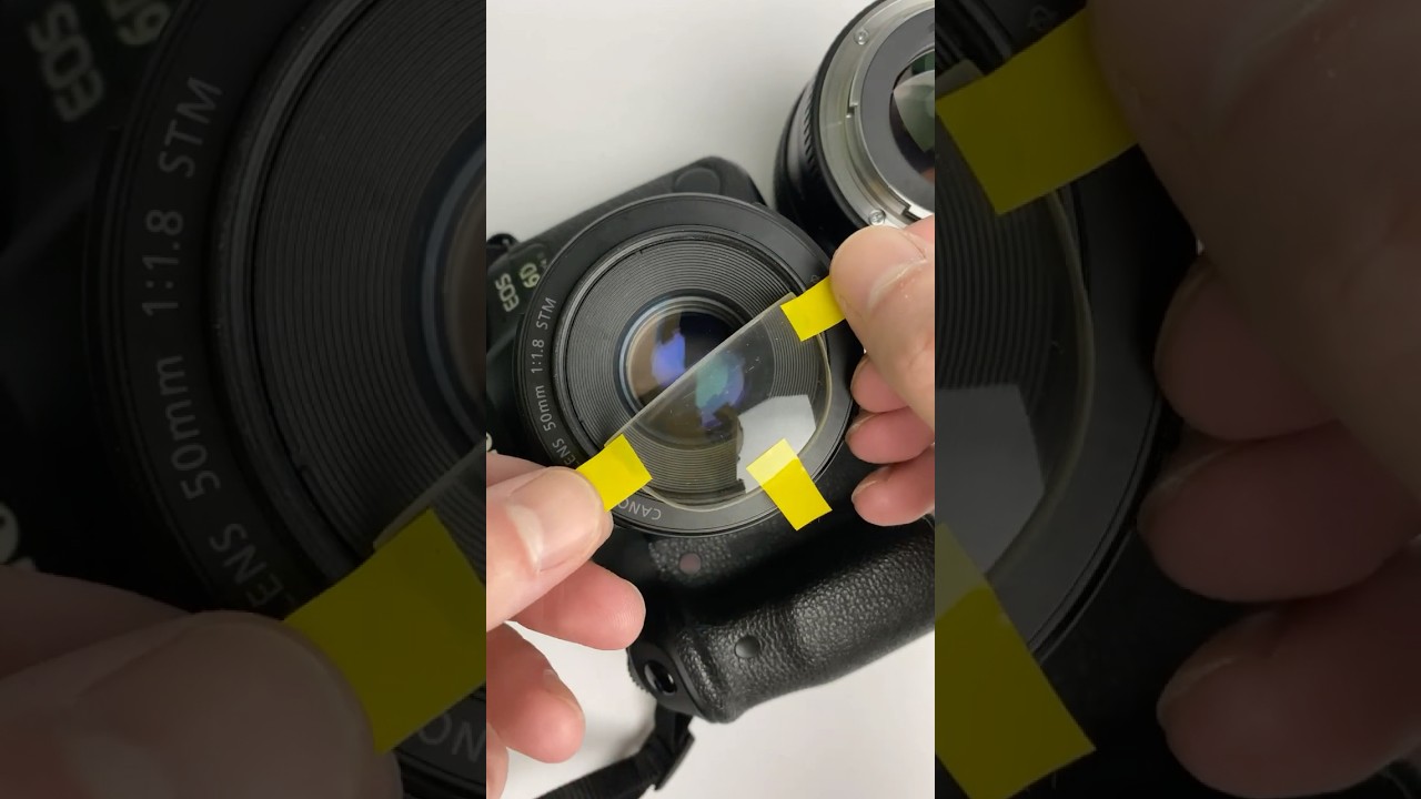 Split-diopter effect trick
