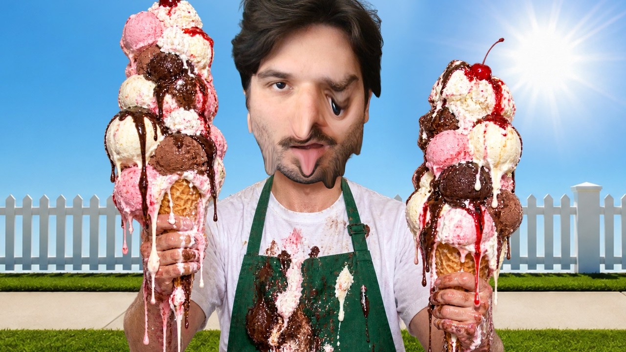 TÁ TÃO ABSURDAMENTE QUENTE QUE EU DECIDI ABRIR UMA SORVETERIA!