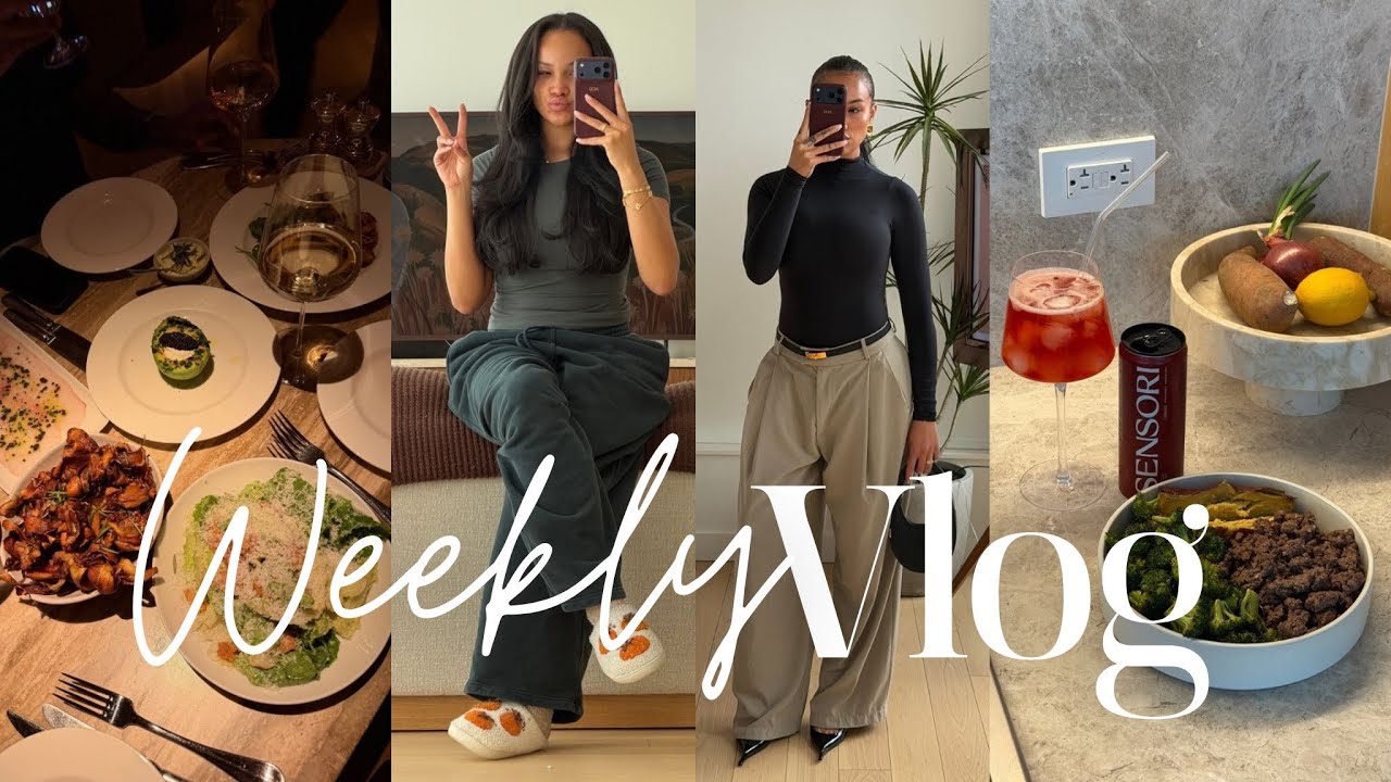 weekly vlog! red carpet fittings + solo dates + new furniture + exploring &more! allyiahsface vlog