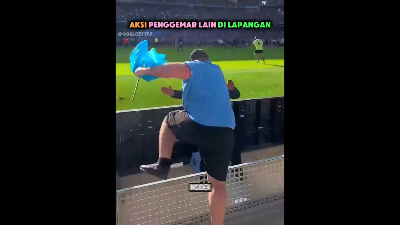 Momen Penggemar Lolos + Bodyguard Messi 😈