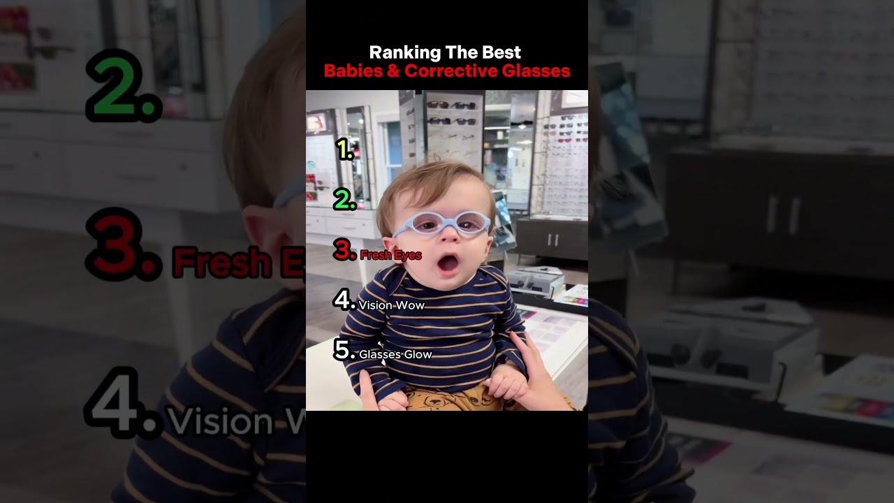 Ranking The Best Babies & Corrective Glasses #baby - Published by Furry Funnies