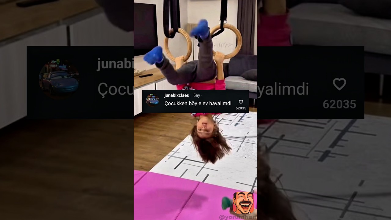 Küçük kızlar salonda KOMANDO eğitimi alıyor! 😬😂