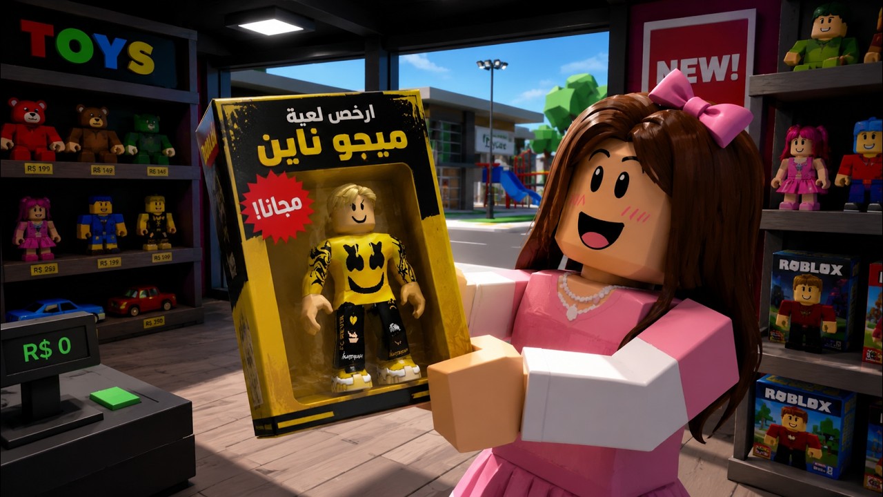 فيلم روبلوكس : قصتى من ارخص لعبة فى محل الالعاب🧸😭 الى ملك الالعاب..!👑