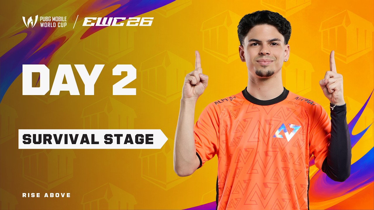 [NP] PMWC at EWC 26 Survival Stage Day 2 | PUBG MOBILE WORLD CUP at 2026 ESPORTS WORLD CUP
