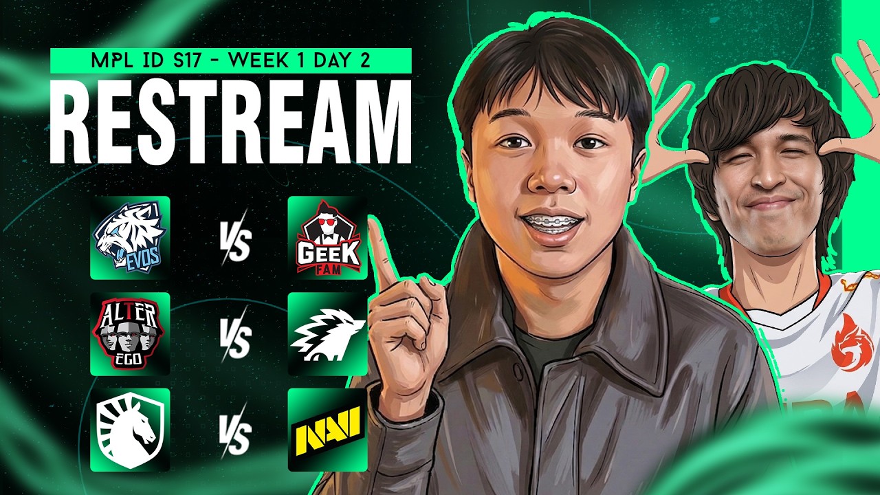 MATCH SEBELUM TIDUR,TLID VS NAVI MPL WEEK 1 DAY 2|Topup di Lumi9.id