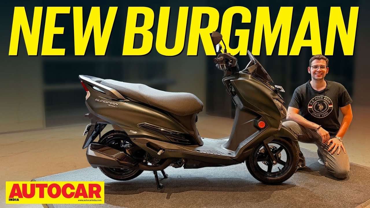2026 Suzuki Burgman Street walkaround - Small changes add up?  | Autocar India