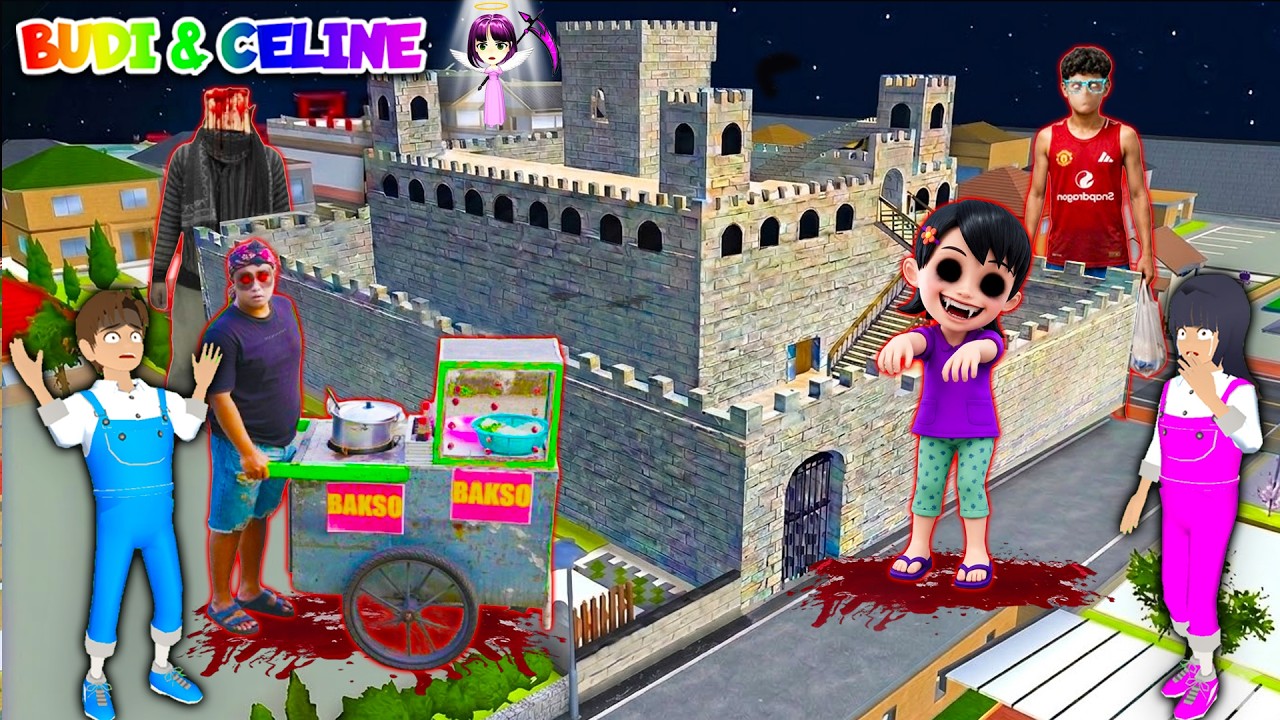 Yuta Mio Buat Benteng Raksasa Paling Aman Dari SUSANTI EXE ,PENJUAL BAKSO BERDARAH Di Kota Sakura😱