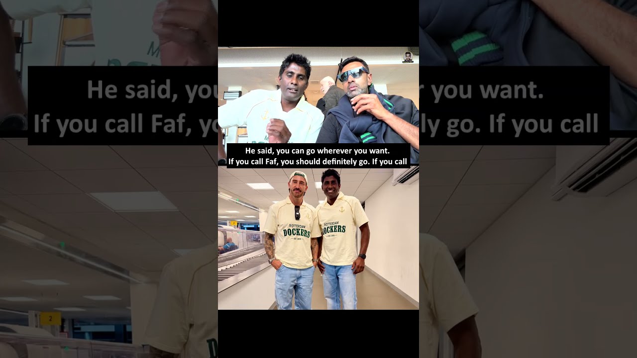 Ash Exposes His Best Friend List 😂#rajamani #ashwin #sanjusamson #fafduplessis