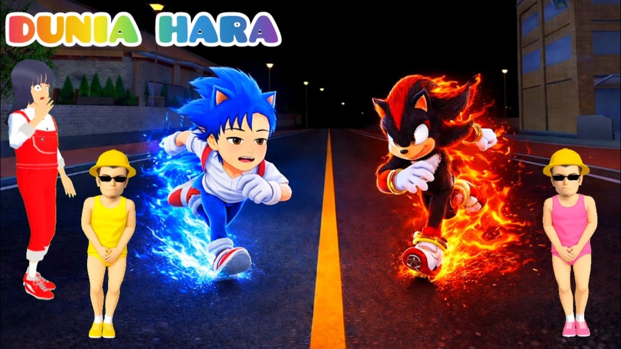 Yuta VS Sonic EXE | Sosis Jumbo Mio Hilang Dicuri Angin, Baby Hara Nangis | Dunia Hara Sakura