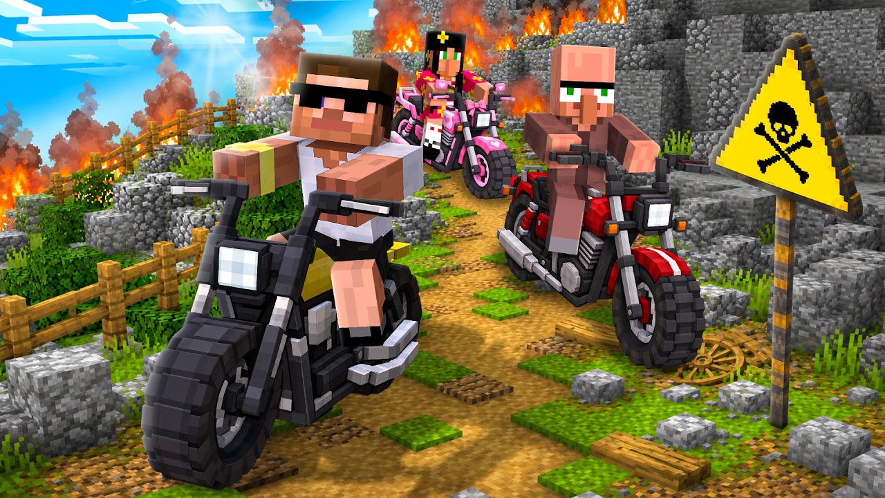 We went on a Risky Dusty Trip in Minecraft..