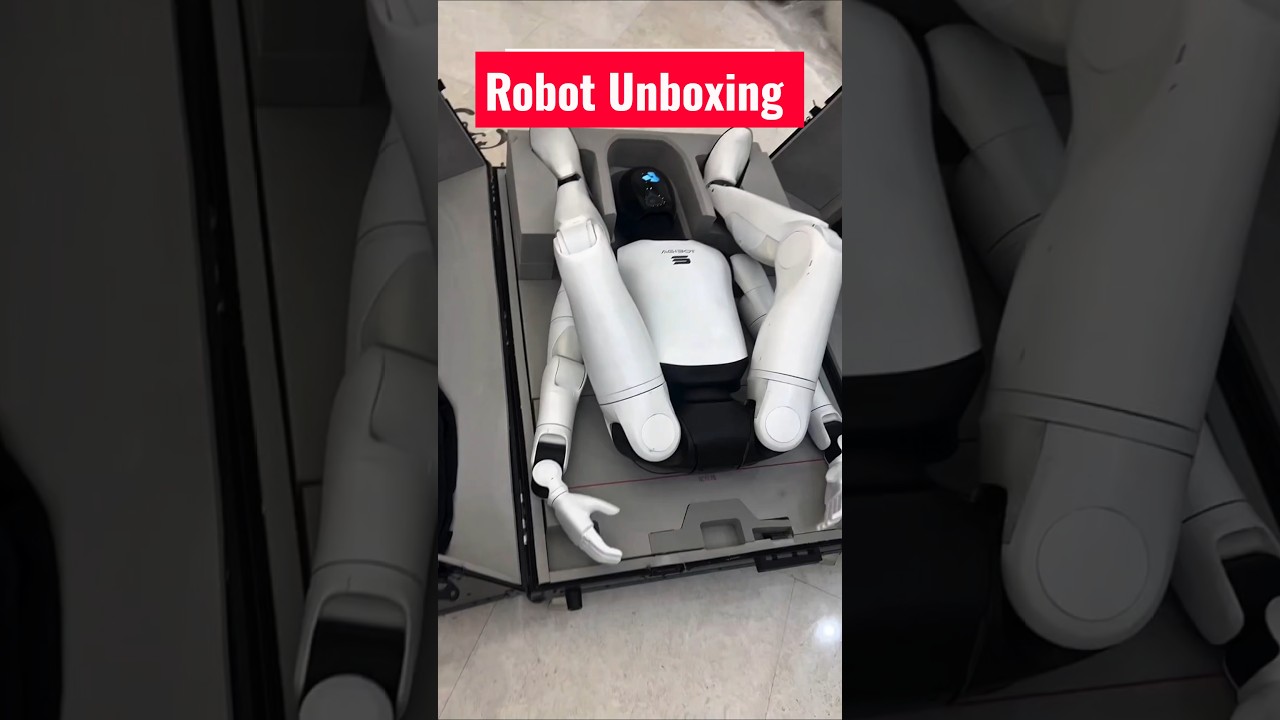Humanoid Robot Unboxing 🤖