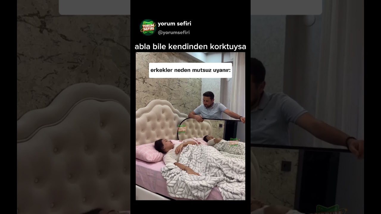 abla bile kendinden korktuysa😅