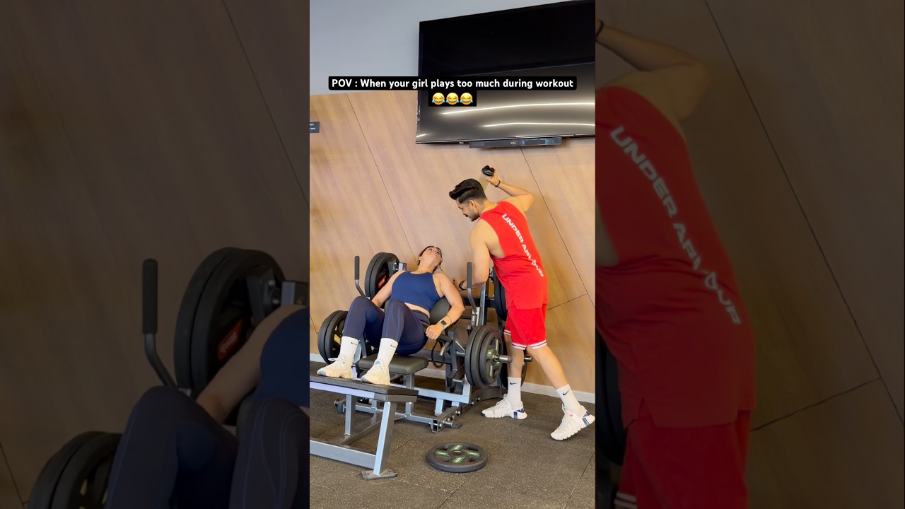 Dramaqueen 😏 #gym #funny #memes #comedy #couple #fitness #trending #ytshorts #workout #explore #fyp