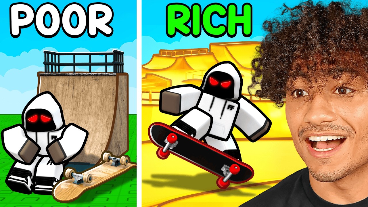 Spending $8,529,793 To Build The BIGGEST SKATE PARK In Roblox..