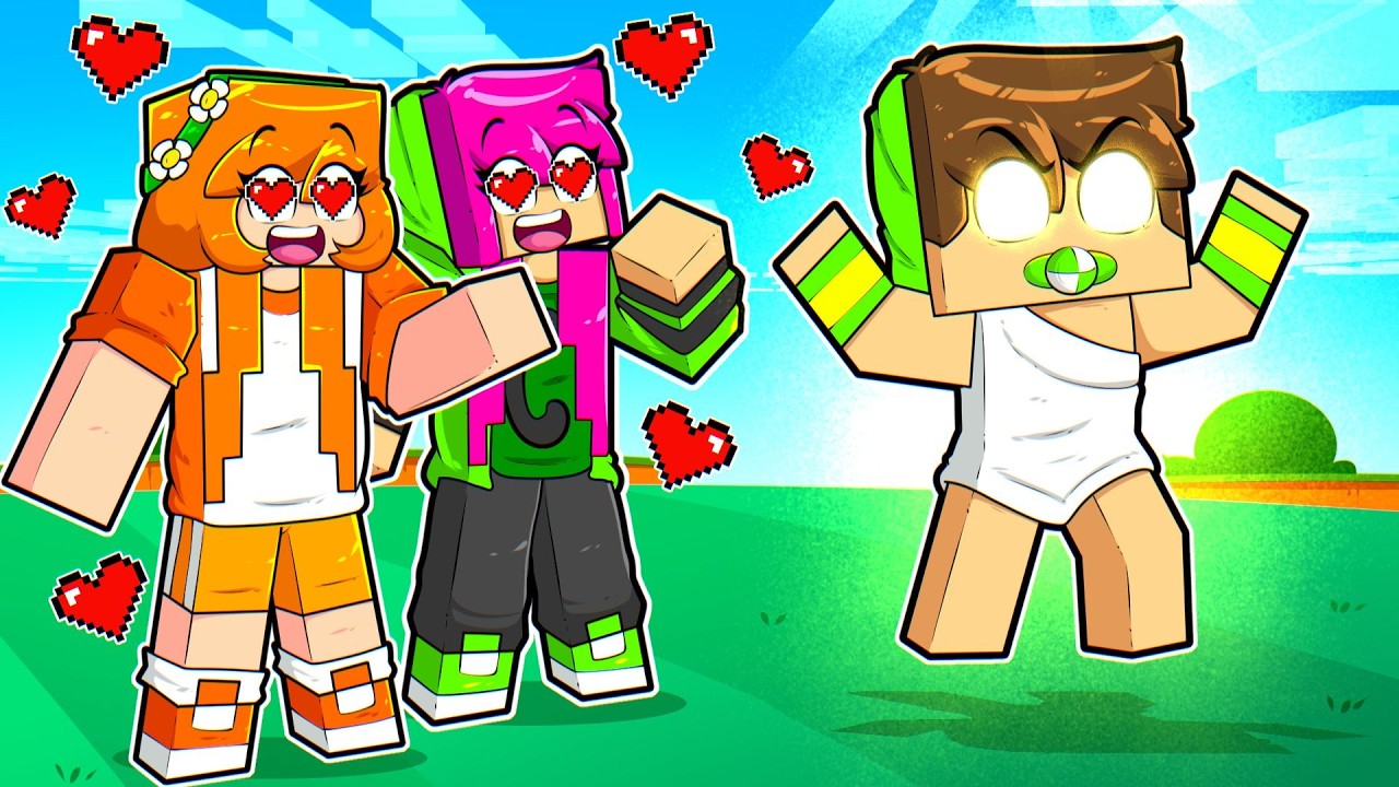 Virei DEUS BEBÊ para APAIXONAR GAROTAS!