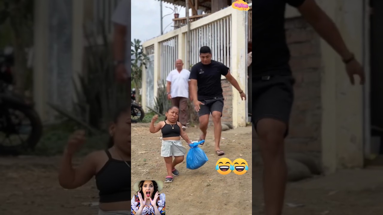 رجعلها الشنطه واتصدم في الاخر 😂#اكسبلور #funny #كوميديات #comedy