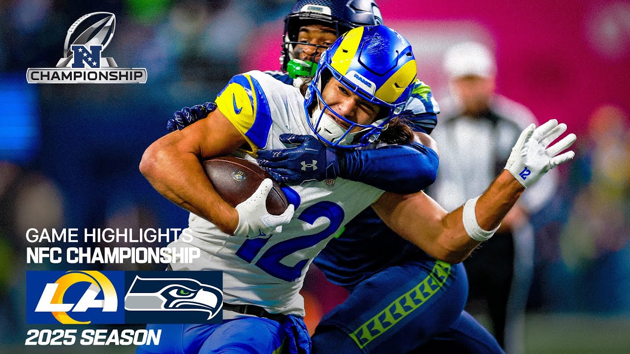 Los Angeles Rams vs Seattle Seahawks Game Highlights | 2025 NFL Season NFC Championship - Published by NFL