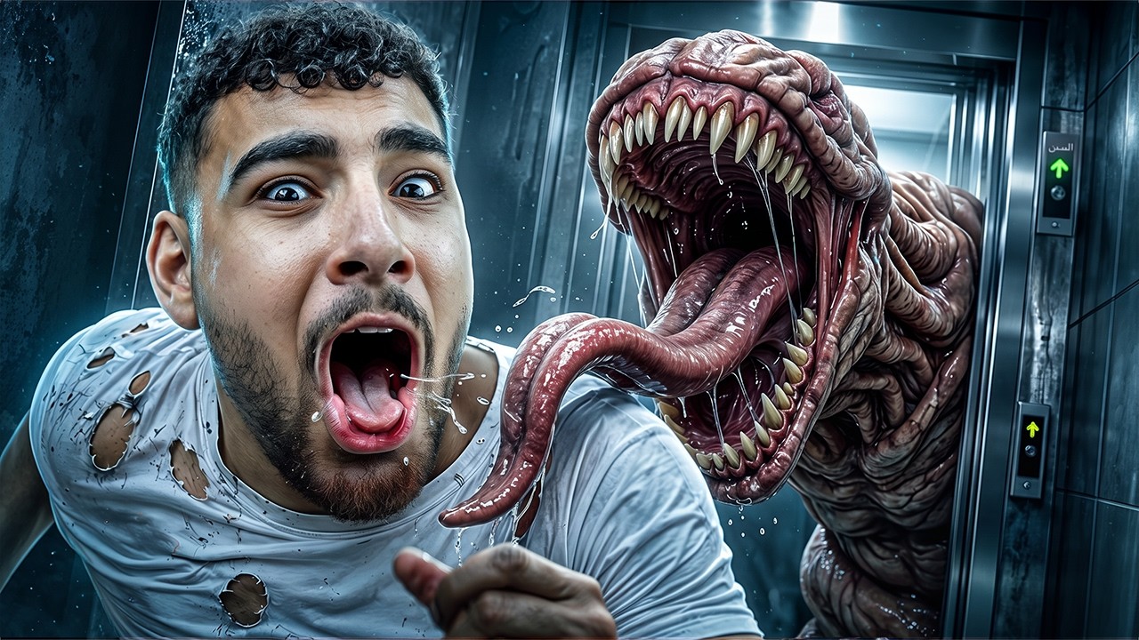 هيكا محبوس في اسانسير كل دور فوبيا مختلفه😨☠️