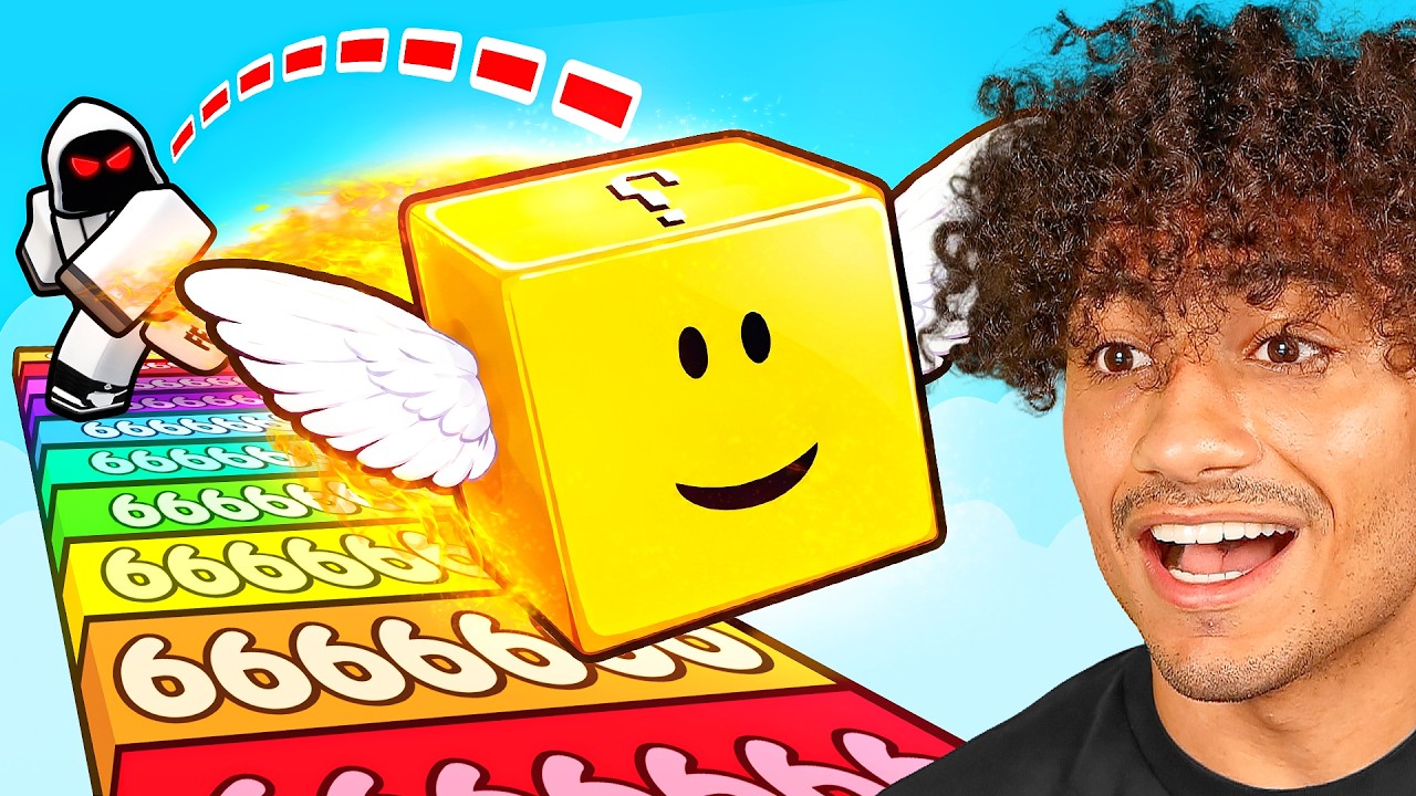 ROBLOX THROW LUCKY BLOCKS..