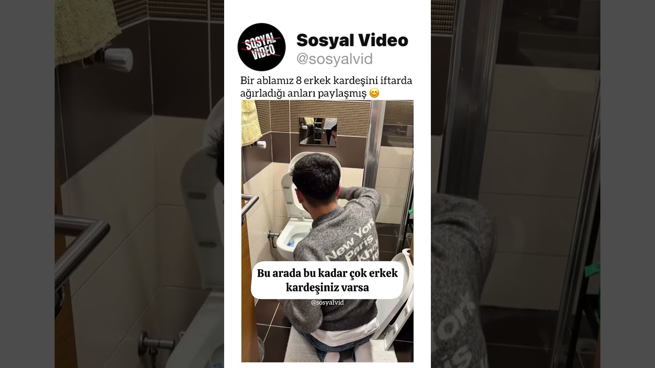 Bir ablamız 8 erkek kardeşini iftarda ağırladığı anları paylaşmış 😊