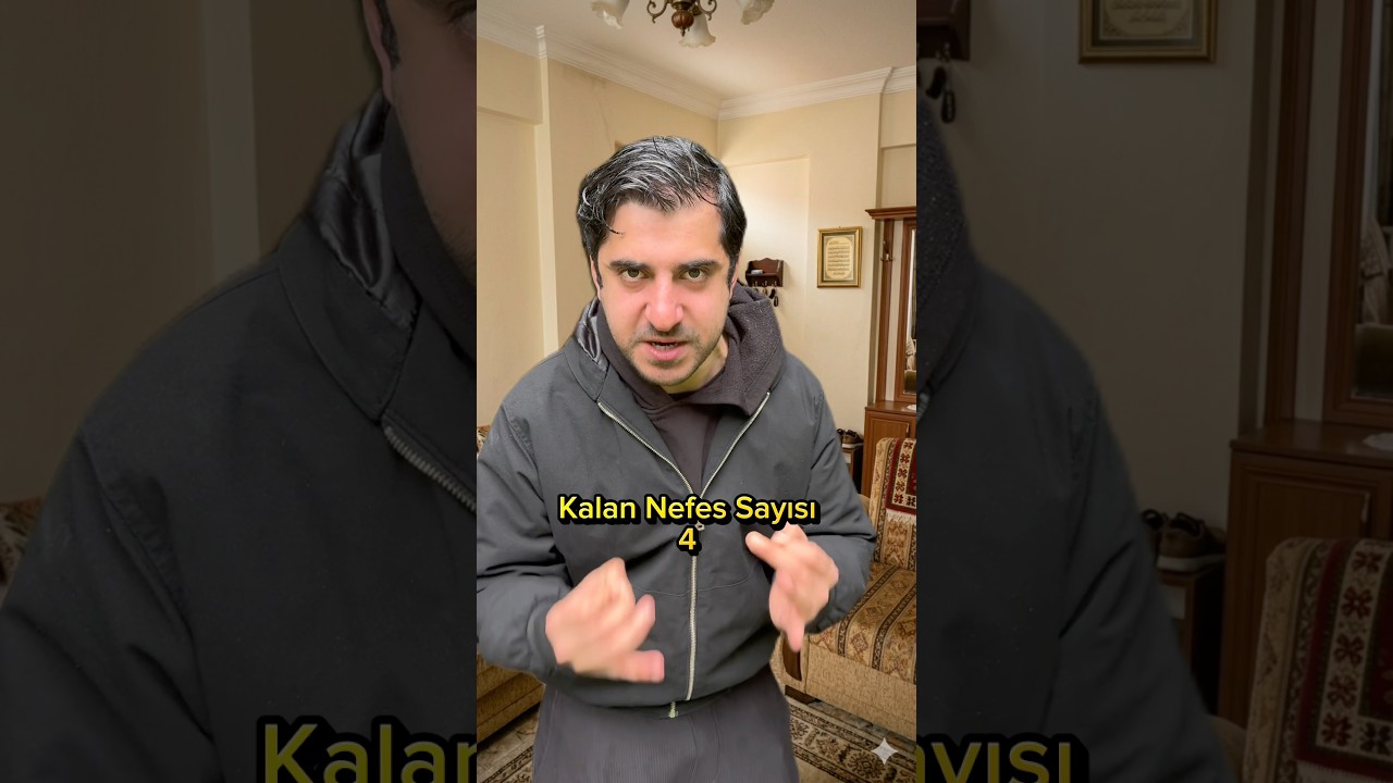 Herkesin kalan nefes sayısı yazıyor olsaydı?