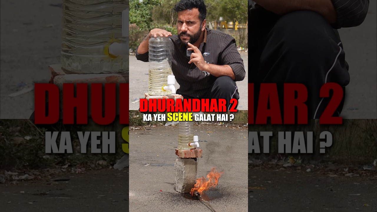 Apne dekha yeh scene ? | Science experiment #scienceandfun #ashusir #dhurandhar2 #story #fact