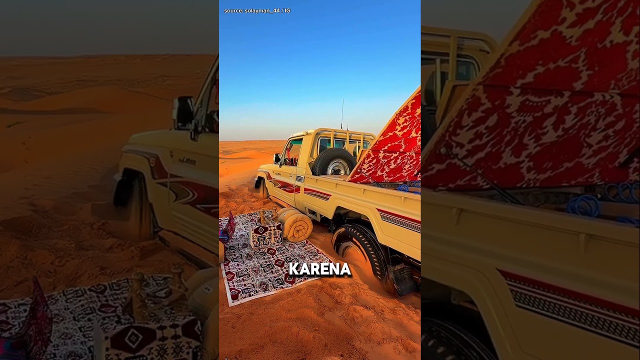 Mobil Ini Terjebak di Gurun Pasir