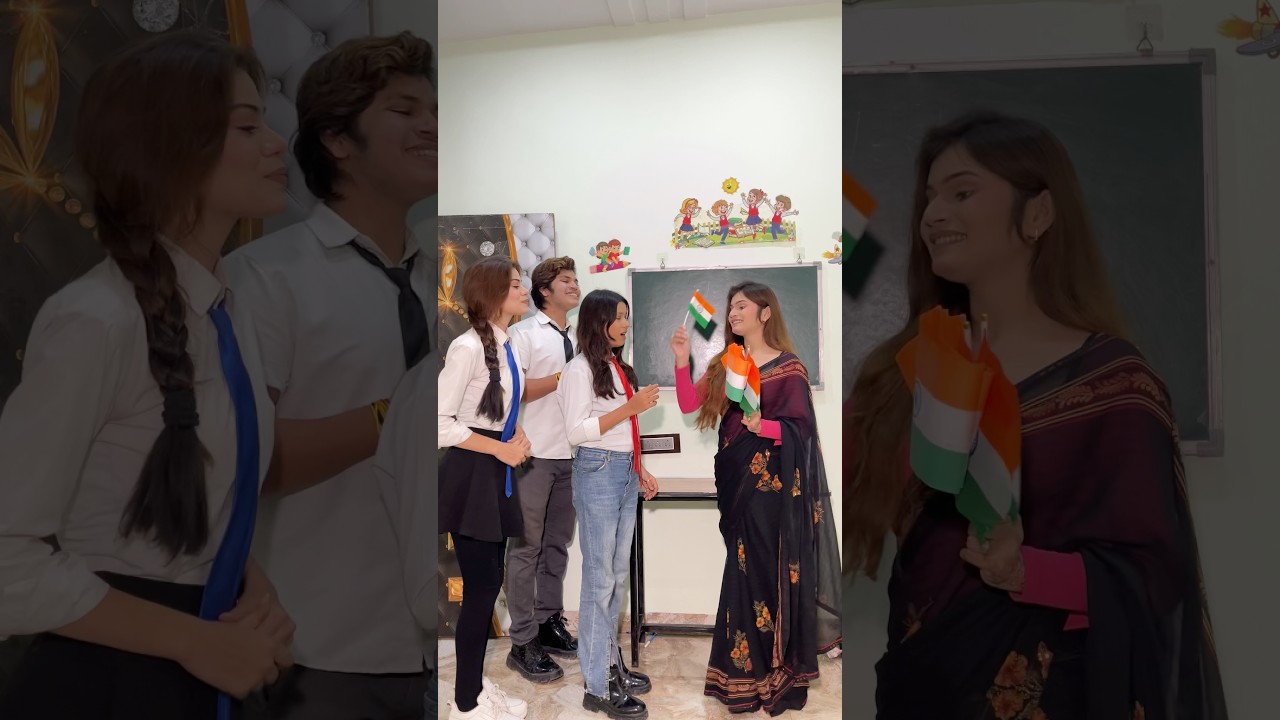 Independent day🇮🇳 Secret trick🤫 || Jashvi Vishvi || #shorts #youtubeshorts #trending #viral