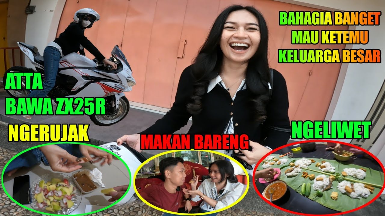 ATTA KETEMU KELUARGA BESAR BABANG VIRAL DISAAT LEBARAN