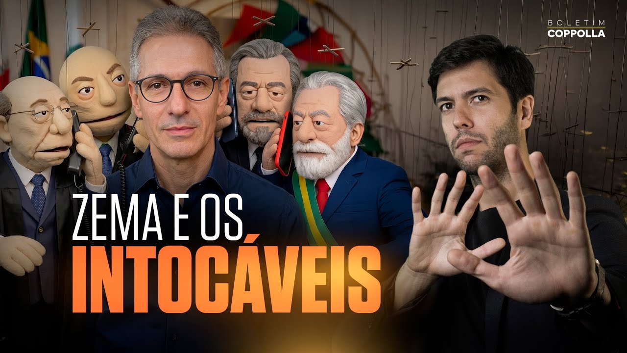 Zema e Os “Intocáveis”: sátira com fantoches enraivece Brasília – Boletim Coppolla 039/2026