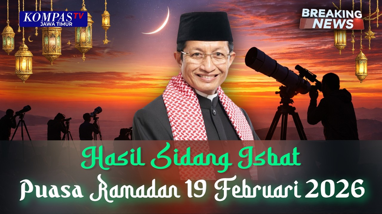 🔴 [LIVE] Pantauan Hilal & Sidang Isbat Ramadan 2026, Penentuan Awal Puasa 1447 H | Breaking News
